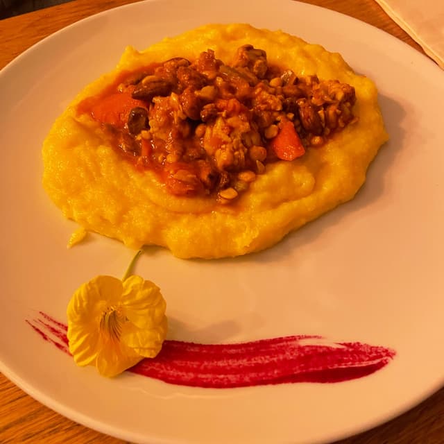 Photo of the dish “Temphe E Polenta”