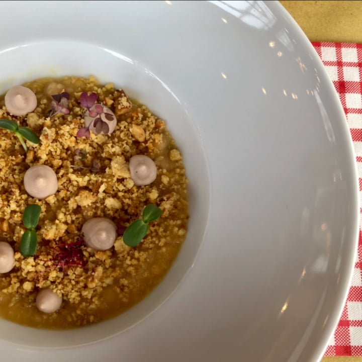 review photo of Osteria della Balera Zuppa di legumi con crumble e crema di castagne shared by @marina1982 on 20 Jun 2022 - review