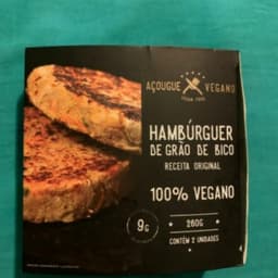 hamburguer de Grão De bico