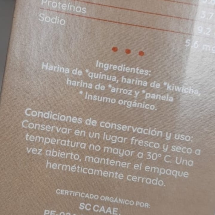 review photo of Kids organics Cereal de quinua, kiwicha y arroz shared by @marianabea on 07 Jun 2022 - review
