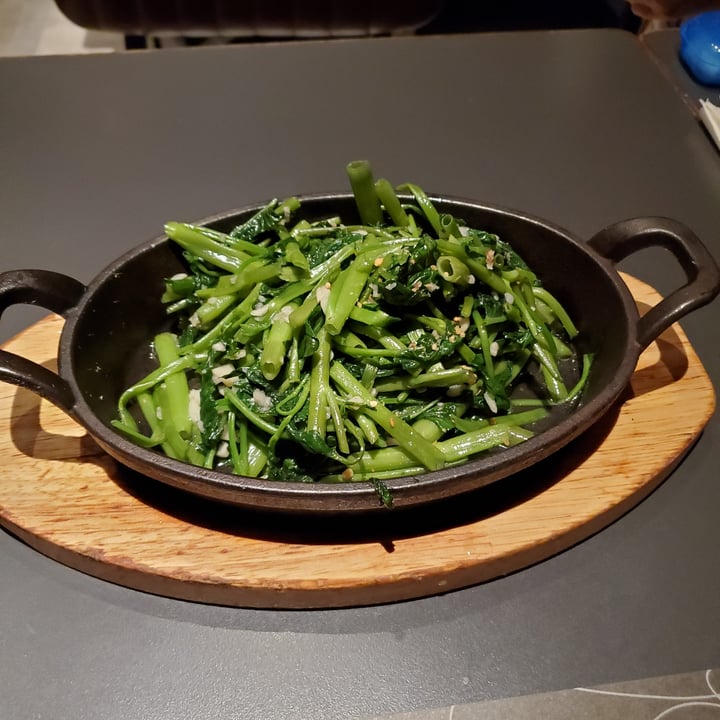 photo of Greyhound Cafe Stir-Fry Morning Glory shared by @moosewong on  27 Sep 2021 - review