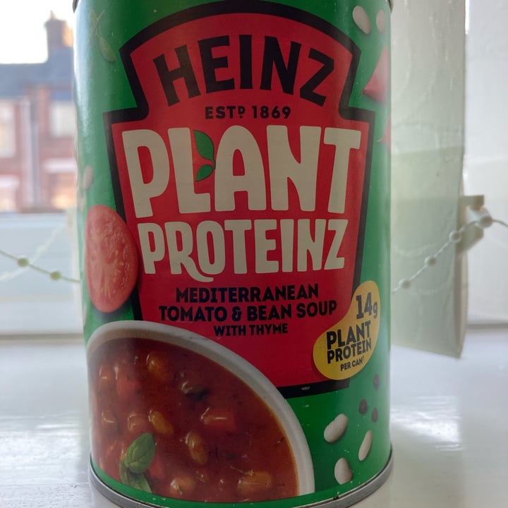 photo of Heinz Plant Proteinz Mediterranean Tomato & Bean Soup shared by @joanne71 on  15 Jan 2022 - review