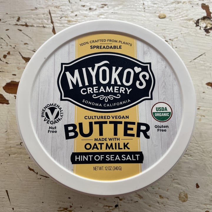 review photo of Miyoko's Creamery Cultured Vegan Butter Made With Oat Milk Hint of Sea Salt shared by @sbrooks720 on 05 Jun 2021 - review