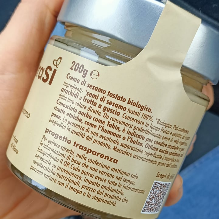 photo of Natura Sì Tahin crema di sesamo shared by @cristina01 on  12 Jun 2022 - review