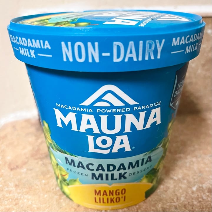 photo of Mauna Loa Macadamia Milk Mango Liliko’i Frozen Dessert shared by @monikitty on  03 Nov 2022 - review