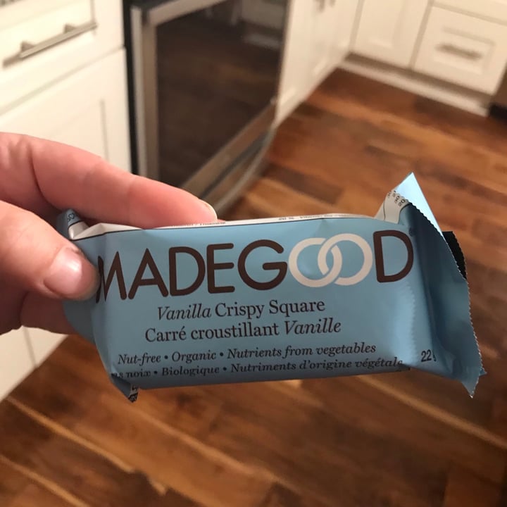 photo of Made Good MadeGood Crispy Squares - Vanilla shared by @jordan22 on  06 Jun 2021 - review