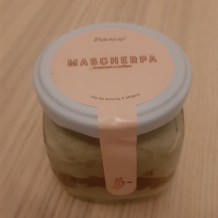 review photo of Mascherpa tiramisù + coffee Tiramisù vegano al pistacchio shared by @lauramangone on 16 Jun 2022 - review