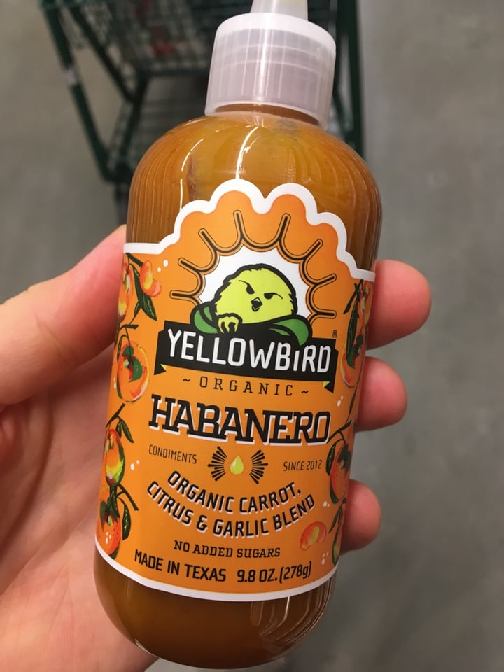 photo of Yellowbird Habanero Sauce Organic Carrot, Citrus & Garlic Blend shared by @miguel9 on  31 Dec 2019 - review