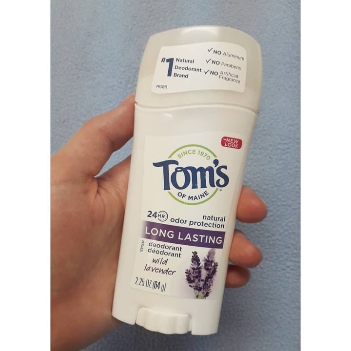 review photo of Tom's of Maine Coconut lavender deodorant shared by @chiaravegan on 28 Dec 2021 - review
