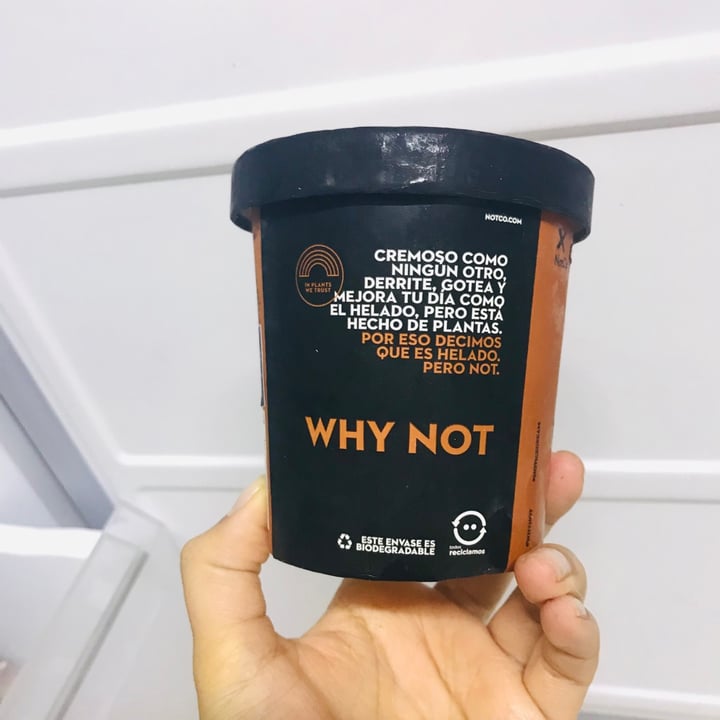 photo of NotCo Not Icecream Chocolove shared by @negritavegana on  22 Jun 2021 - review