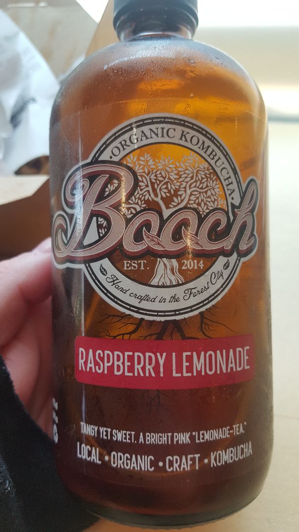 review photo of Booch Organic Kombucha Raspberry Lemonade shared by @abstractauras on 25 May 2019 - review