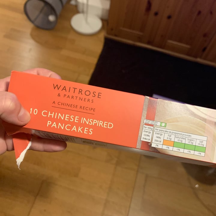 photo of Waitrose Chinese pancakes shared by @yesletsdisco on  13 Aug 2020 - review
