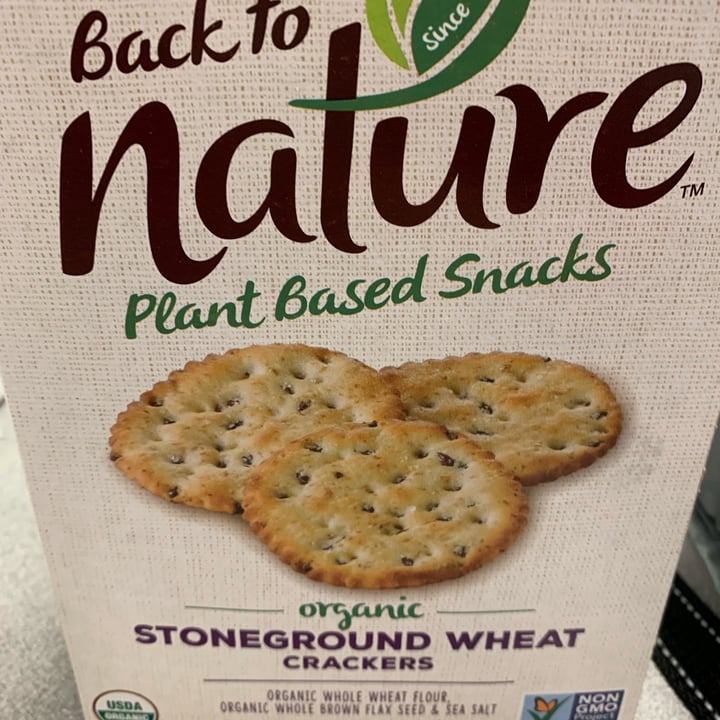 photo of Back to Nature  Back To Nature StoneGround Wheat Crackers shared by @veghui on  22 Sep 2022 - review