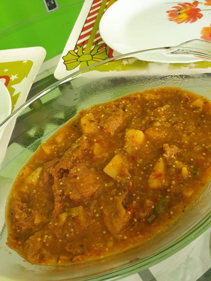 review photo of Vegco Chicharron de gluten shared by @danquiroz on 08 Dec 2019 - review