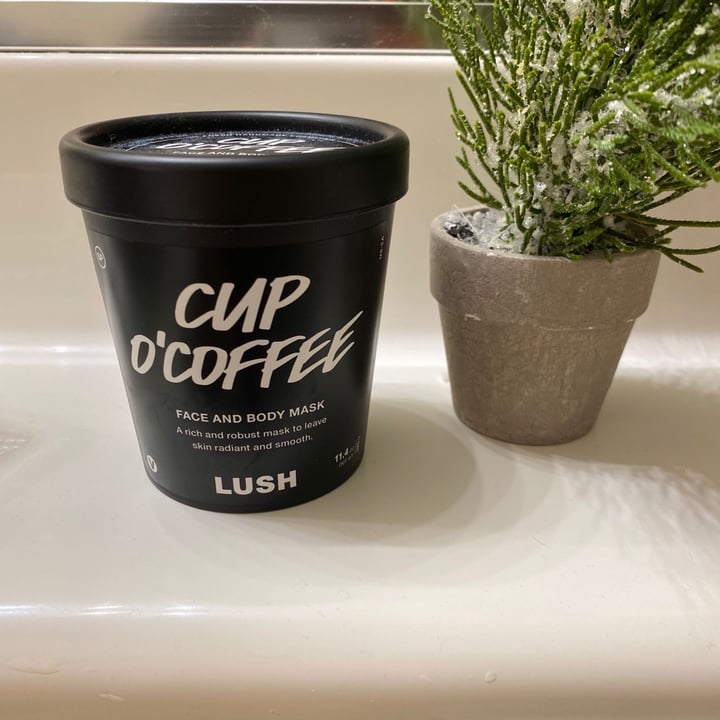 review photo of LUSH Fresh Handmade Cosmetics Cup O’Coffee shared by @karleyylist on 28 Dec 2019 - review