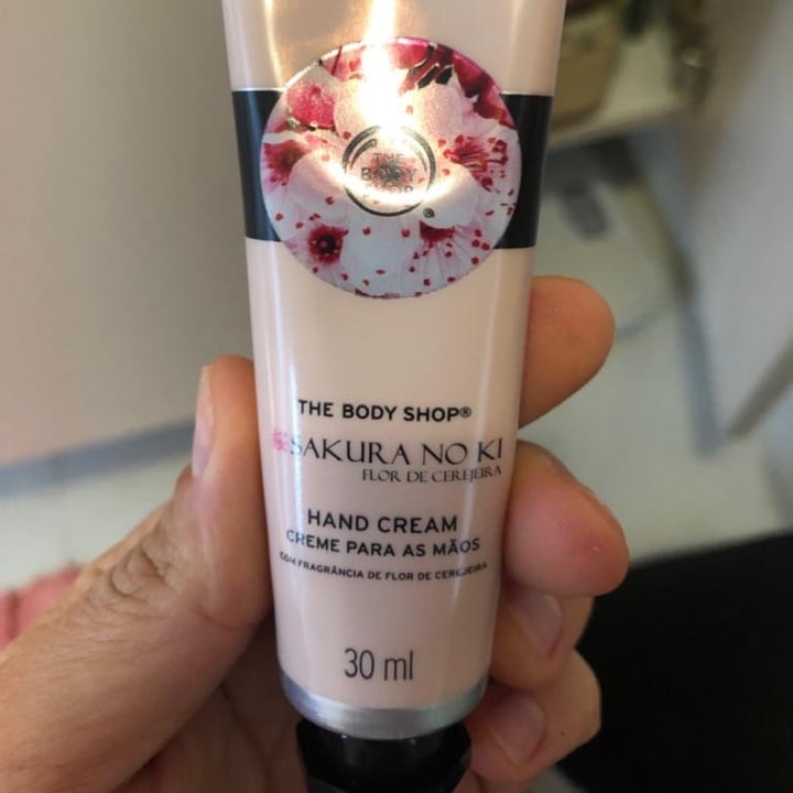 photo of The Body Shop Sakura hand cream shared by @thaisah on  09 Jul 2021 - review