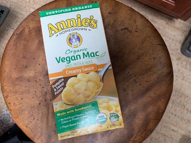 photo of Annie’s Annie’s Organic Vegan Mac Pumpkin And Sweet Potato Creamy Sauce shared by @jeremytheape on  26 Mar 2022 - review