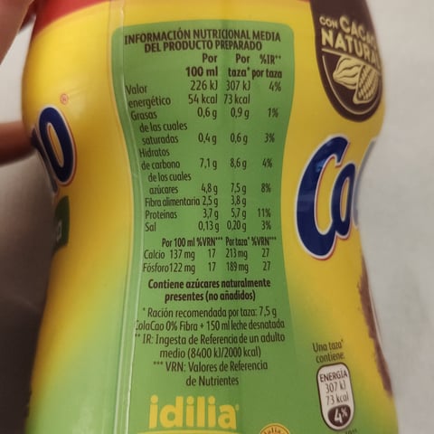 ColaCao Colacao 0% Fibra Reviews