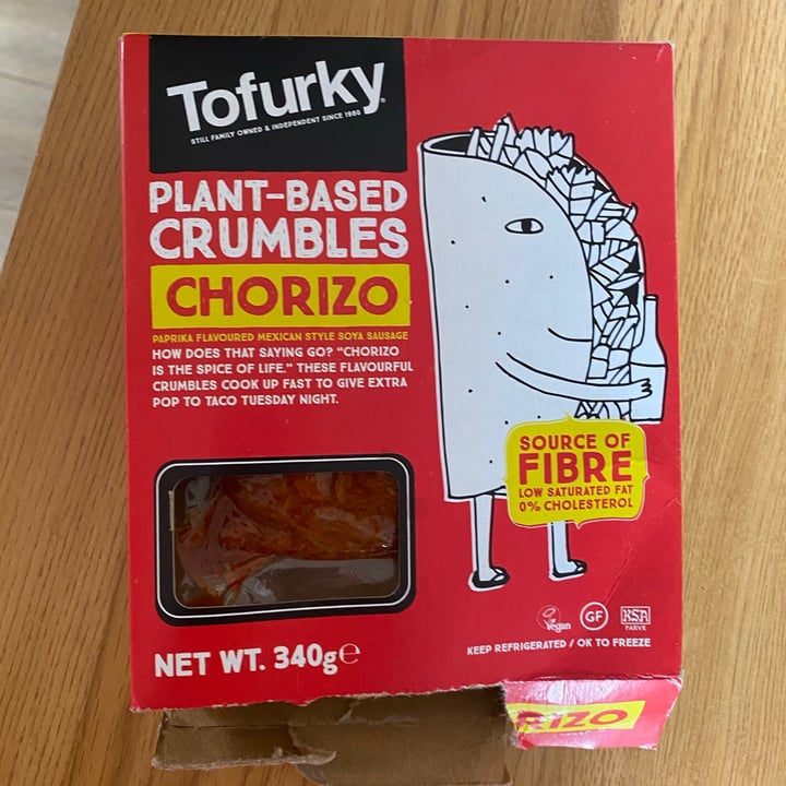 Tofurky Chorizo crumbles Review abillion