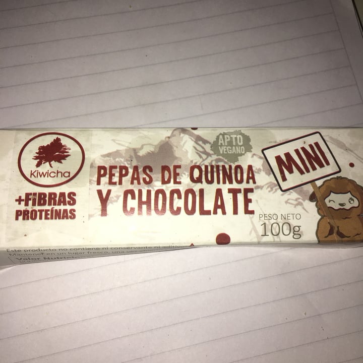 photo of Kiwicha Pepas De Quinoa Y Chocolate shared by @magsss on  21 Nov 2021 - review