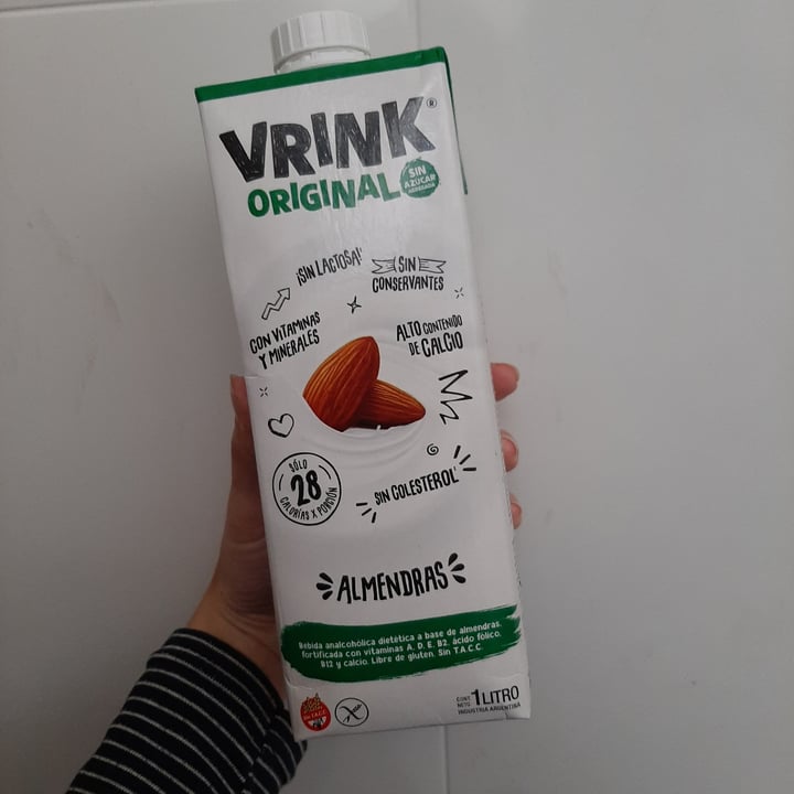 photo of Vrink Vrink Original de Almendras Sin Azúcar shared by @abrilmilena on  22 Sep 2021 - review