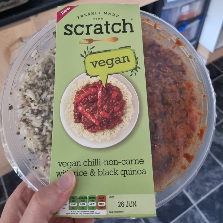 photo of Scratch Vegan Chili shared by @laurenjadek on  17 Jul 2022 - review