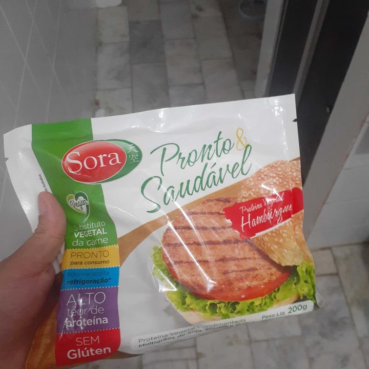 review photo of Sora Hambúrguer Vegetal shared by @sofiaalecrim on 12 May 2022 - review