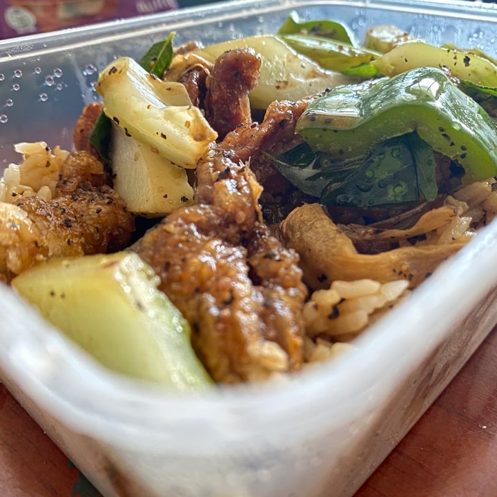 photo of Jin Yi Vegetarian Fried mushrooms pepper rice shared by @pomwei on  29 Jul 2021 - review