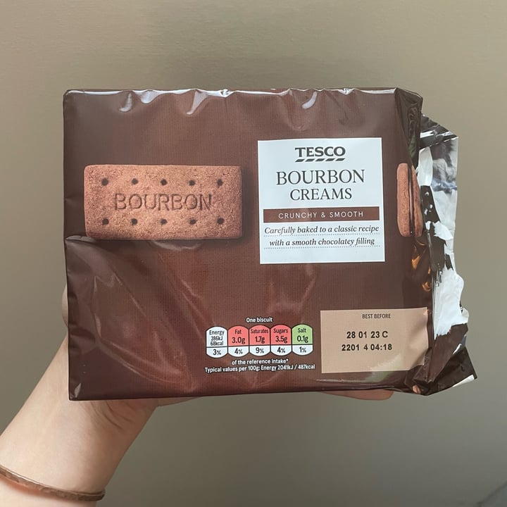 photo of Tesco Bourbon creams shared by @appleappleamanda on  06 Aug 2022 - review