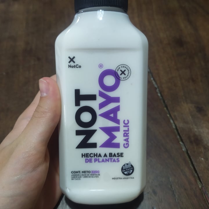 photo of NotCo Not Mayo Garlic shared by @joaquin14 on  03 Dec 2021 - review