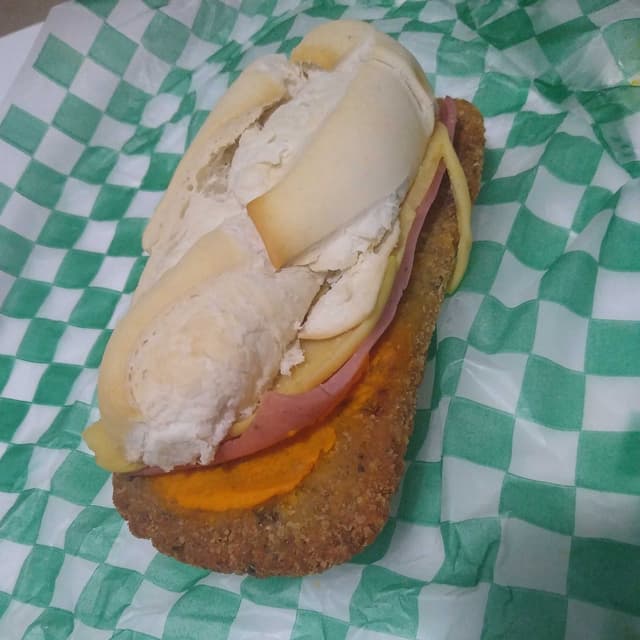 Foto del piatto “Milanesa De Garbanzos”