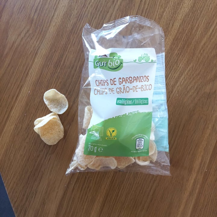 photo of GutBio Chips de garbanzos ecológicos shared by @lindag on  21 Feb 2022 - review