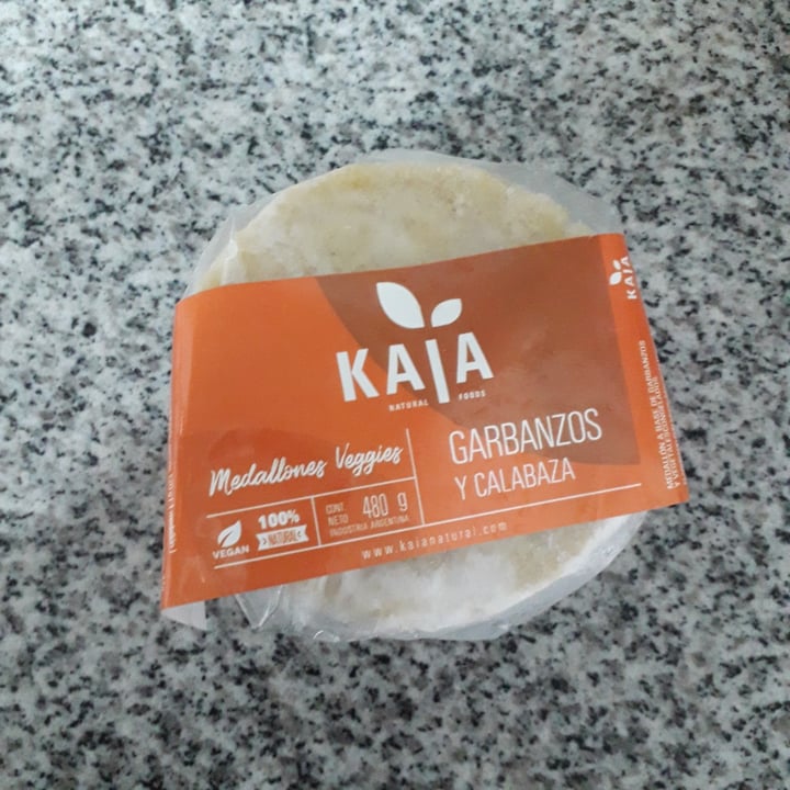 photo of Kaia Natural Foods Medallones de Garbanzos Y Calabaza shared by @timarocio on  21 Dec 2020 - review