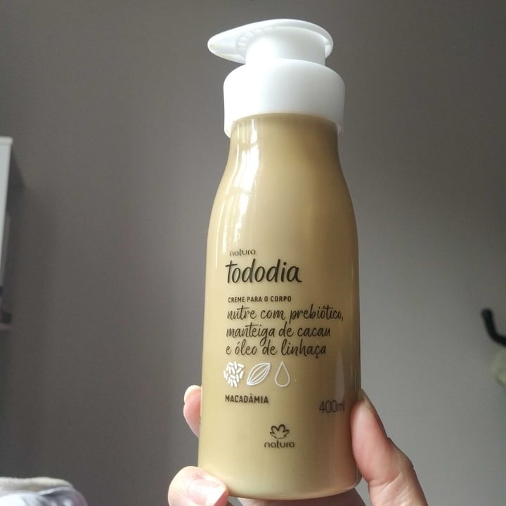 review photo of Natura natura tododia creme para o corpo macadâmia shared by @meguinha on 11 May 2022 - review