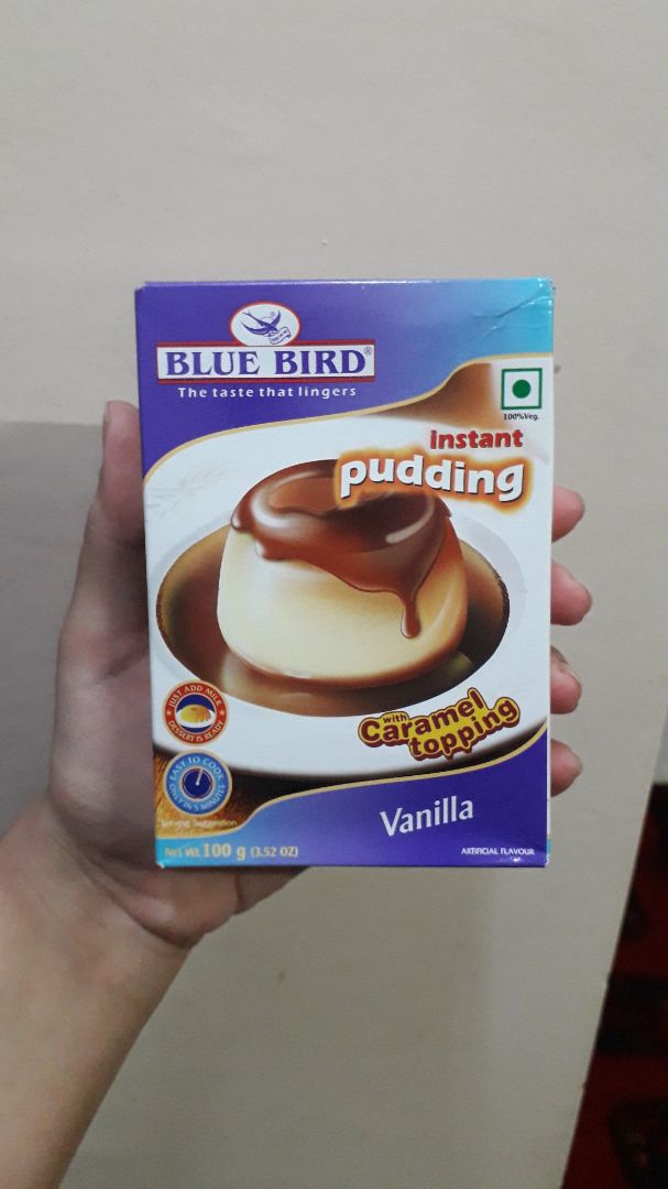 review photo of Blue Bird Foods (India) Instant Pudding Vanilla shared by @tofulover on 27 Dec 2019 - review
