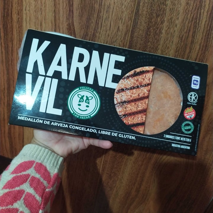 review photo of Felices Las Vacas Karnevil Simil Carne shared by @pauvegan on 18 May 2021 - review