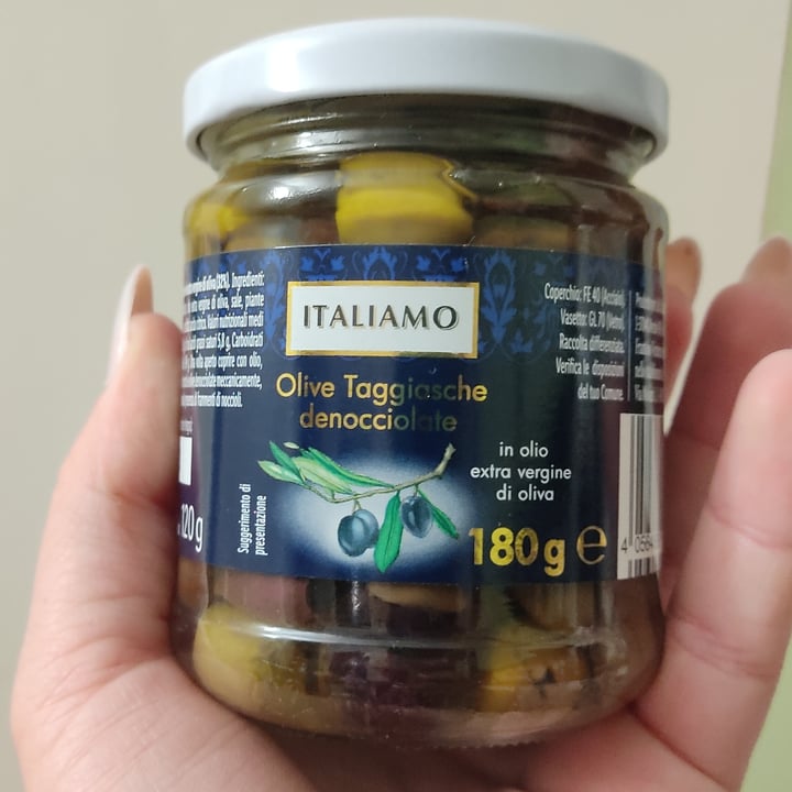 review photo of Italiamo Olive taggiasche denocciolate shared by @angelicatedesco on 13 Apr 2022 - review