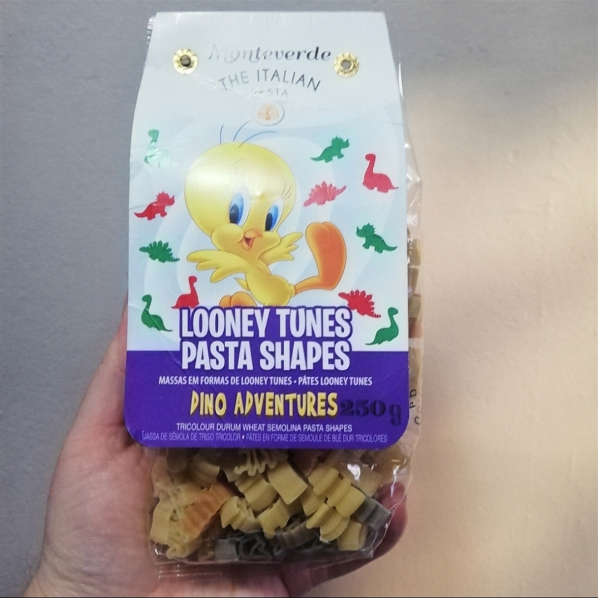 Looney tunes pasta shapes from monteverde vegan product reviews