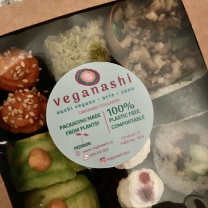 photo of Veganashi - Sushi Vegano Barcelona Combinado (2 Piezas De Cada) shared by @asiayportia on  05 Oct 2020 - review