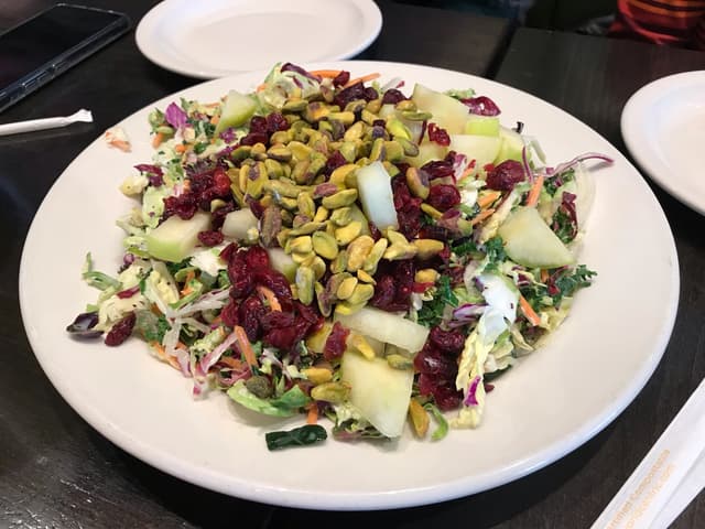 Photo of the dish “Kale and Pistachio Salad”