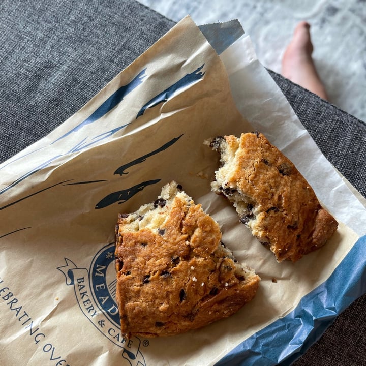 photo of French Meadow Bakery & Café Banana Chocolate Chip Scone shared by @elliejeanmcd on  18 Jul 2021 - review