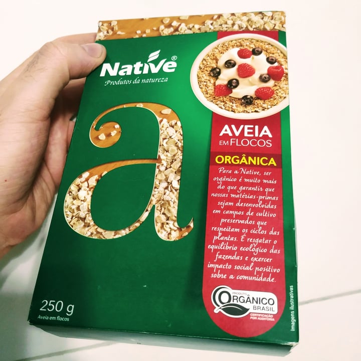 photo of Native Aveia em flocos shared by @felpsnb on  03 Jun 2022 - review