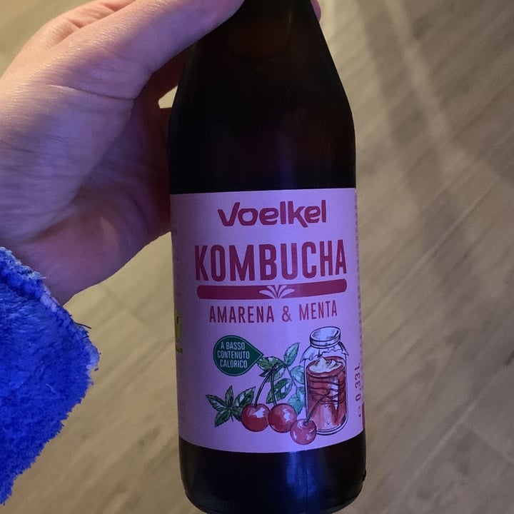 photo of Voelkel Kombucha Amarena & Menta shared by @verdian on  29 Apr 2022 - review