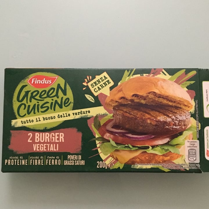 photo of Findus 2 Burger Vegetali shared by @doris118 on  17 Mar 2022 - review