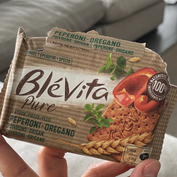 review photo of Blévita Blévita pure Peperoni - Oregano shared by @verapinheiro on 09 Jun 2022 - review