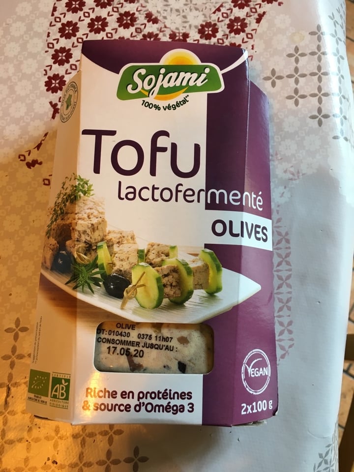 review photo of Sojami Tofu Lactofermenté Olives shared by @fannycat on 19 Mar 2020 - review