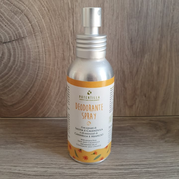 photo of Potentilla Deodorante Spray Con Estratti Di Salvia E Calendula shared by @lucri on  30 Jul 2022 - review