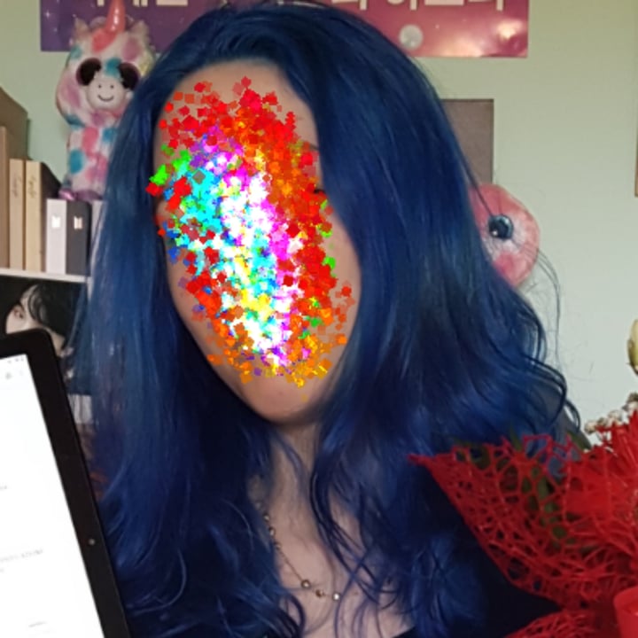 photo of Lime Crime Unicorn Hair Full Coverage shared by @frumento on  10 May 2021 - review