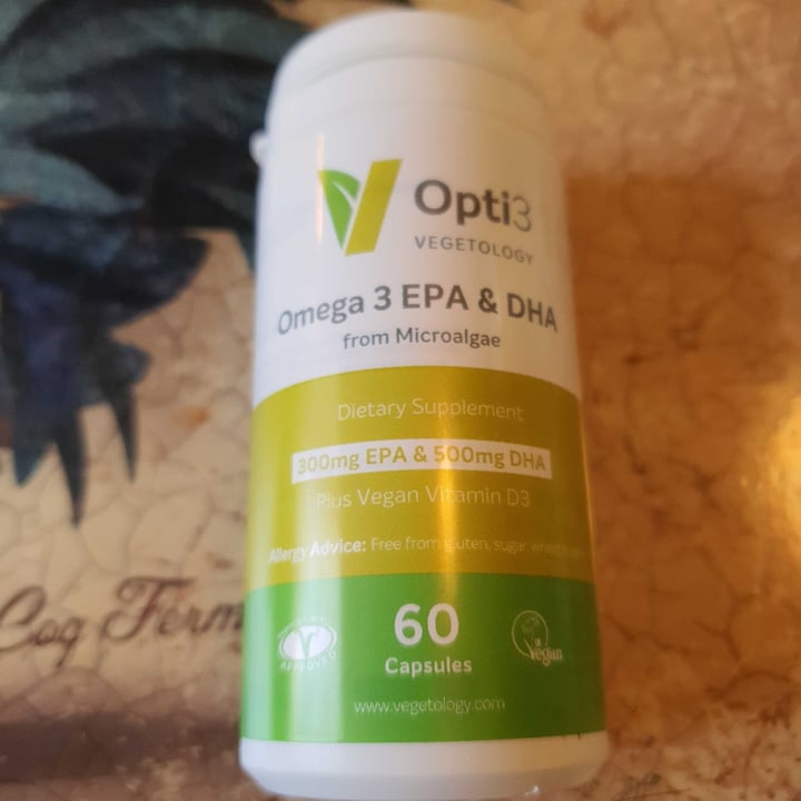 photo of Opti3 vegetology Omega 3 epa e dha shared by @pettirhoeu on  05 Apr 2021 - review