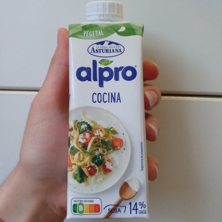 photo of Alpro Nata de Soja Cocina shared by @sarapf on  06 Jun 2021 - review